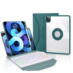 Funda para tableta de cuero con teclado Blue...