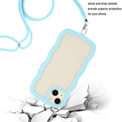 Lanyard Candy Color Wave TPU Clear PC Phone ...