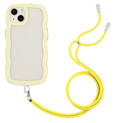 Lanyard Candy Color Wave TPU Clear PC Phone ...