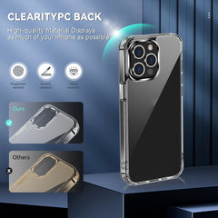 Funda de teléfono transparente a prueba de g...