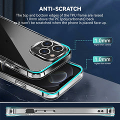 Funda de teléfono transparente a prueba de g...