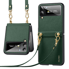 SULADA Litchi Texture Leather + TPU Funda pa...