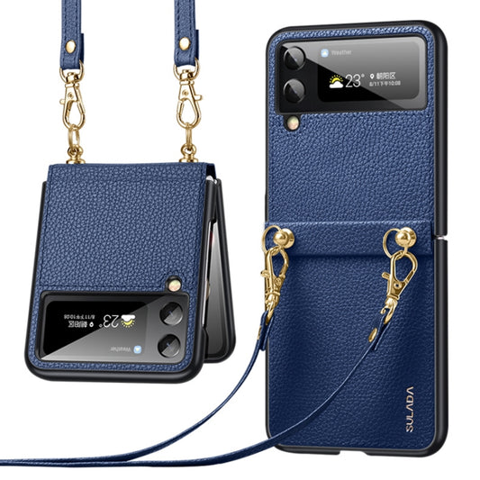 SULADA Litchi Texture Leather + TPU Funda pa...