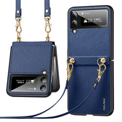 SULADA Litchi Texture Leather + TPU Funda pa...