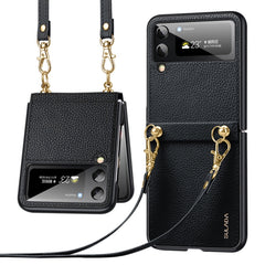 SULADA Litchi Texture Leather + TPU Funda pa...