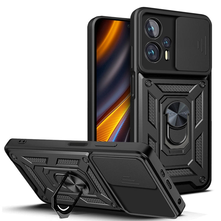 Funda de teléfono con diseño de cámara desli...