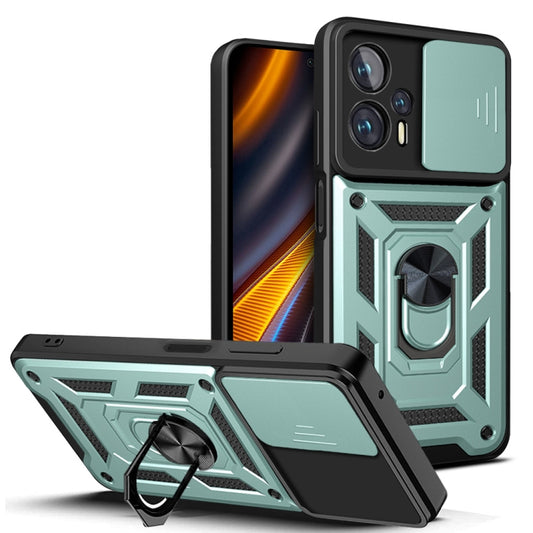 Funda de teléfono con diseño de cámara desli...