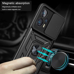 Funda de teléfono con diseño de cámara desli...