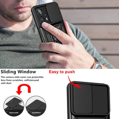 Funda de teléfono con diseño de cámara desli...