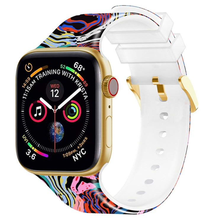 Banda de reloj de impresión en color con heb...