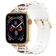Banda de reloj de impresión en color con heb...