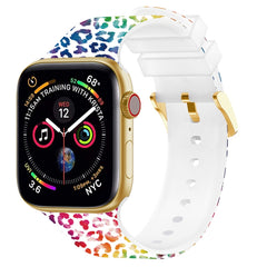Banda de reloj de impresión en color con heb...