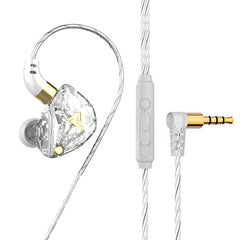 Auricular con monitor HIFI dinámico en la oreja con micrófono