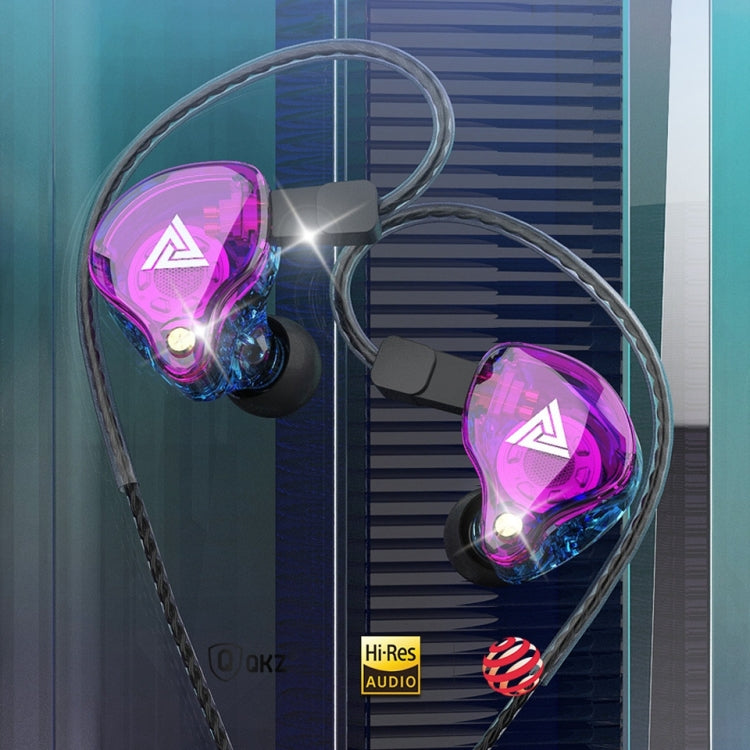 QKZ VK4 In-Ear Subwoofer HiFi Auricular controlado por cable