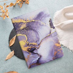 Estuche para tableta de cuero elegante con p...