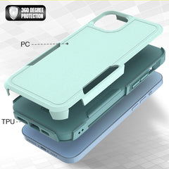 Caja del teléfono PC + TPU, For iPhone 14 Plus