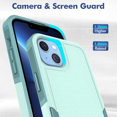 Caja del teléfono PC + TPU, For iPhone 14 Plus
