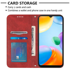 Funda de teléfono con tapa de cuero magnétic...