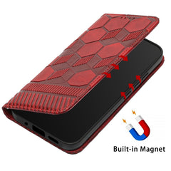 Funda de teléfono con tapa de cuero magnétic...