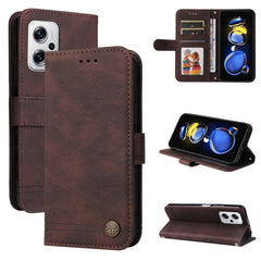 Estuche de cuero con botón de metal Skin Fee...