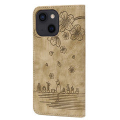 Estuche de cuero en relieve de dibujos anima...