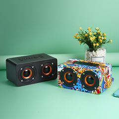 Altavoz Bluetooth de madera de escritorio