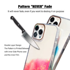 Estuche para teléfono con patrón de mármol d...