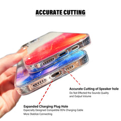 Estuche para teléfono con patrón de mármol d...