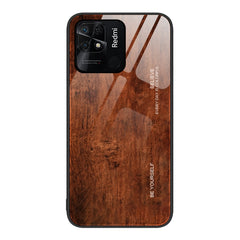 Estuche protector de vidrio de grano de made...