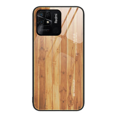 Estuche protector de vidrio de grano de made...