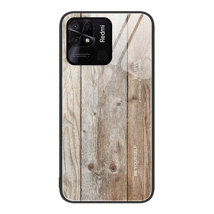 Estuche protector de vidrio de grano de made...