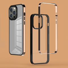 Estuche para teléfono fantasma con marco ele...