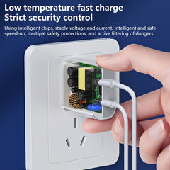 REMAX RP-U68 Speedy Series 20W USB+USB-C/Tip...