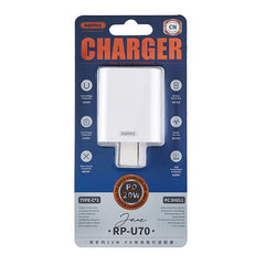 REMAX RP-U70 Serie Jane 20W USB-C/Tipo-C Car...