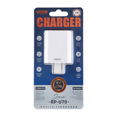 REMAX RP-U70 Serie Jane 20W USB-C/Tipo-C Car...