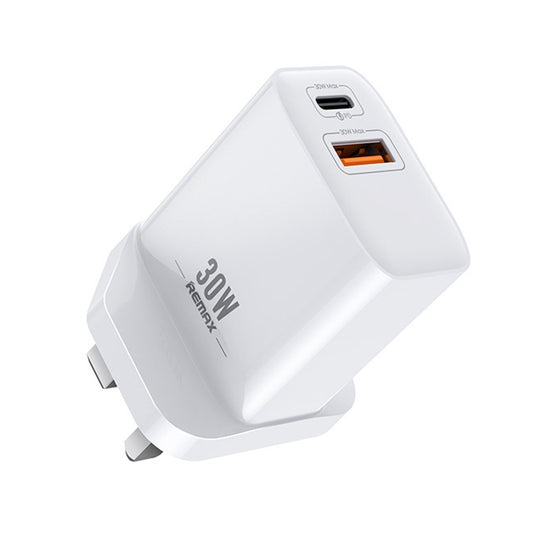 REMAX RP-U82 30W USB+USB-C/Tipo-C Cargador r...