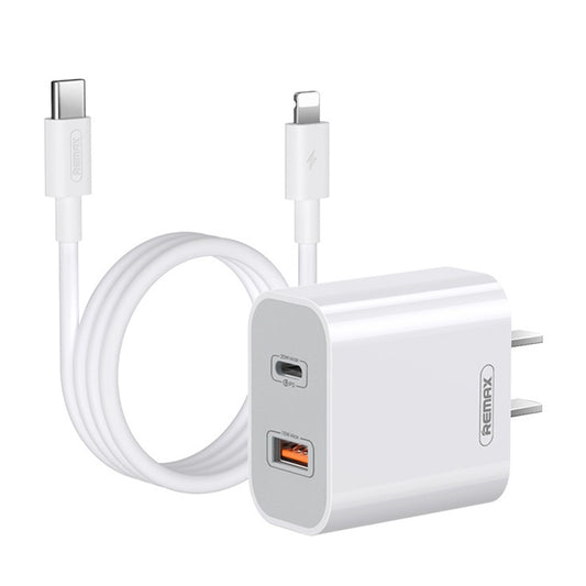 REMAX RP-U68 20W USB+USB-C/Type-C Juego de c...