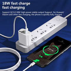 REMAX RP-U68 20W USB+USB-C/Type-C Juego de c...