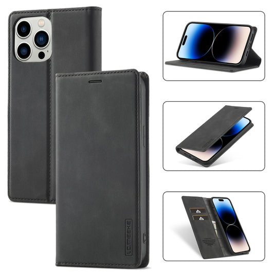 LC.IMEEKE Estuche para teléfono de cuero mag...
