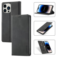 LC.IMEEKE Estuche para teléfono de cuero mag...
