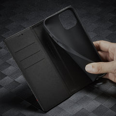 LC.IMEEKE Funda de cuero PU + TPU de fibra d...