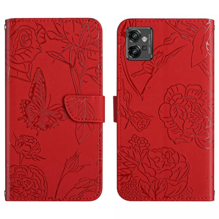 HT03 Skin Feel Butterfly Estuche de cuero co...