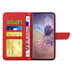 HT03 Skin Feel Butterfly Estuche de cuero co...
