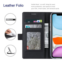 Funda de atracción magnética de cuero PU + T...