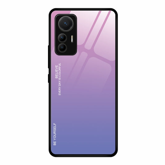 Estuche de vidrio de color degradado        ...