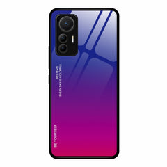 Estuche de vidrio de color degradado        ...