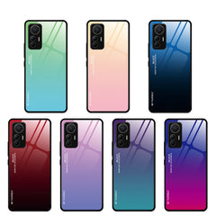 Estuche de vidrio de color degradado        ...