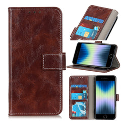 Vintage Crazy Horse PU + + Estuche de cuero ...