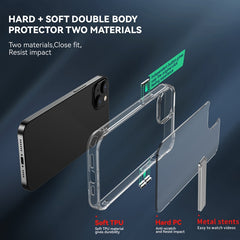 Funda para teléfono con soporte a prueba de ...