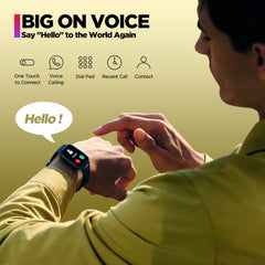 Reloj inteligente de salud y fitness con llamadas de voz de 1,86 pulgadas